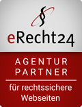 Partneragentur von eRecht24 - Premiumkunden Partnersiegel für eRecht24 - Premiumkunden
